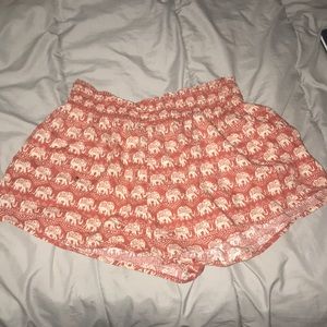 Forever 21 elephant shorts